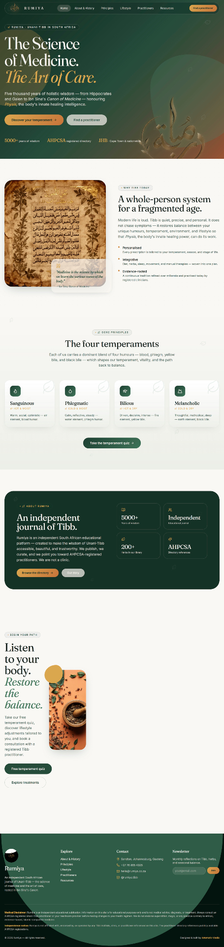Rumiya website